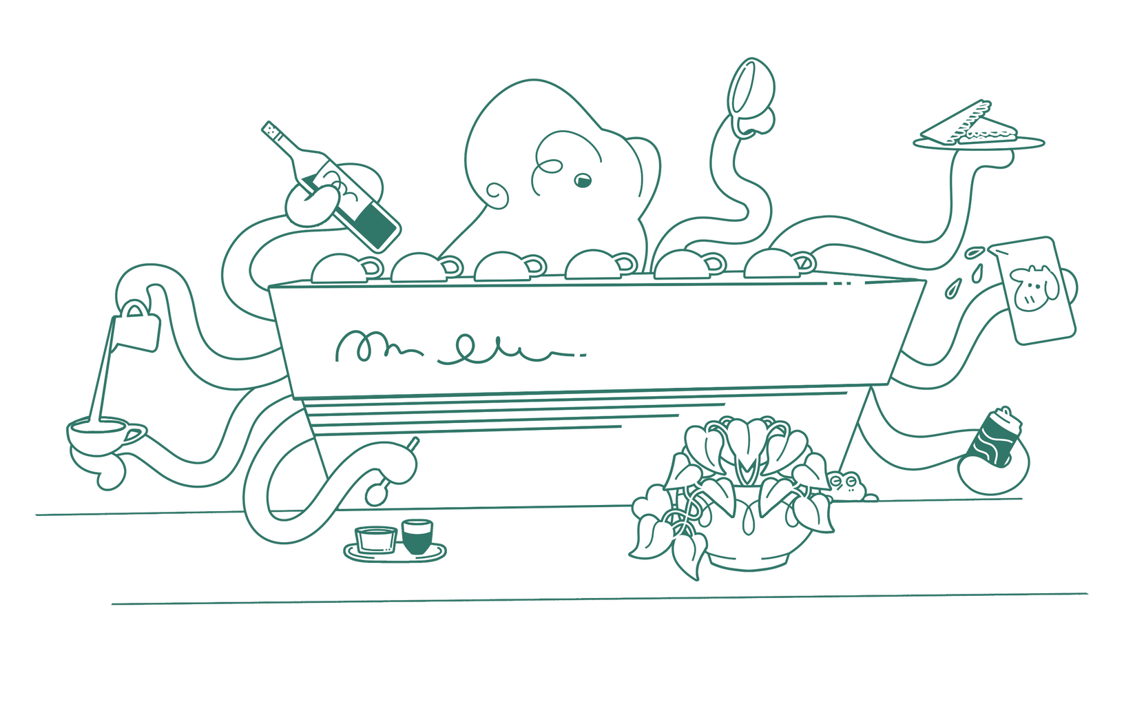 Merchandise Illustration