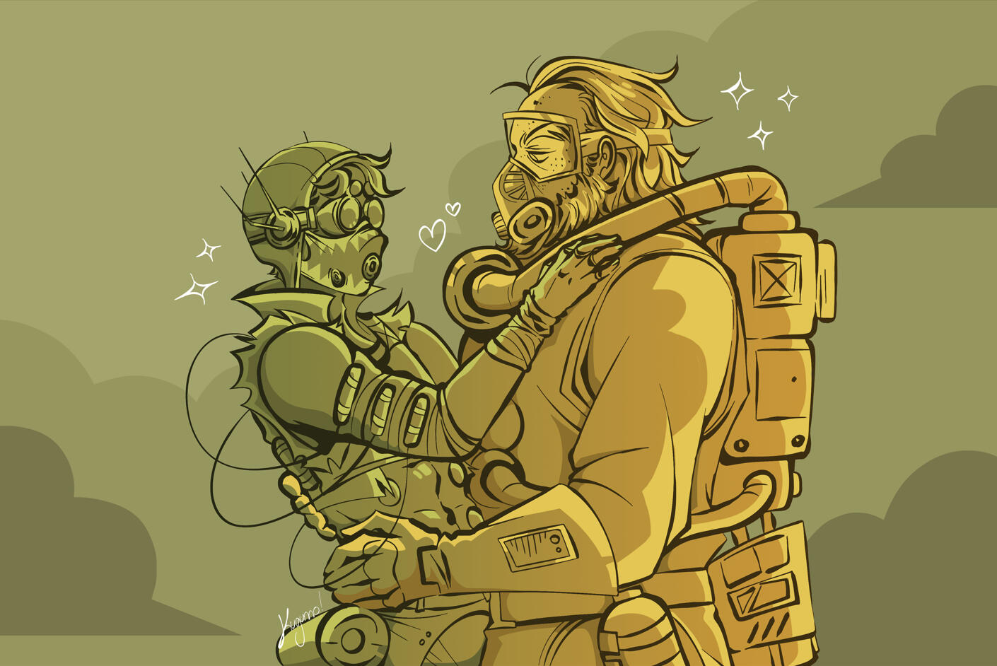 Fanart - Octavio &amp; Alexander