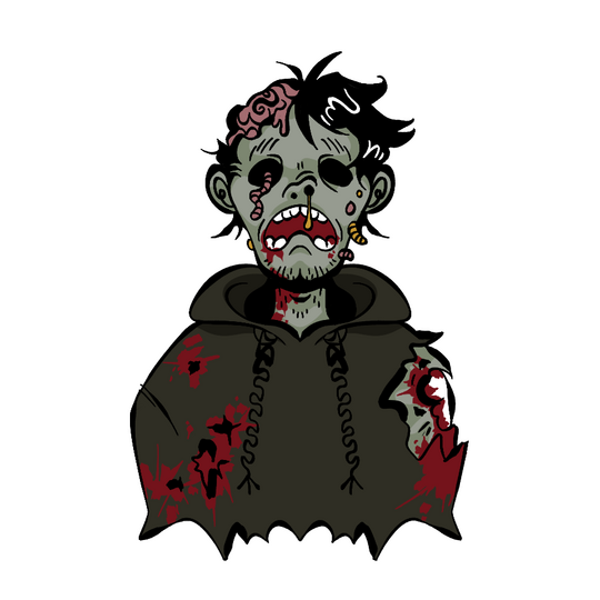Zombie (2.1 x 3.2 in.)