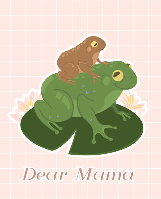 "Dear Mama" Card