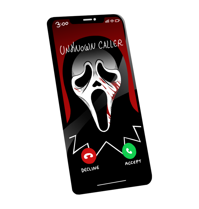 Ghost Facetime (3 x 2.1 in.)